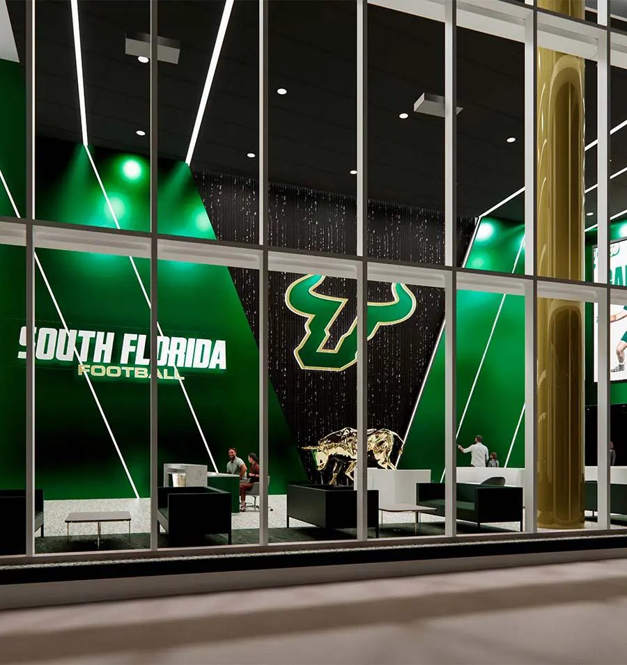 Rendering of the TGH Center for Athletic Excellence